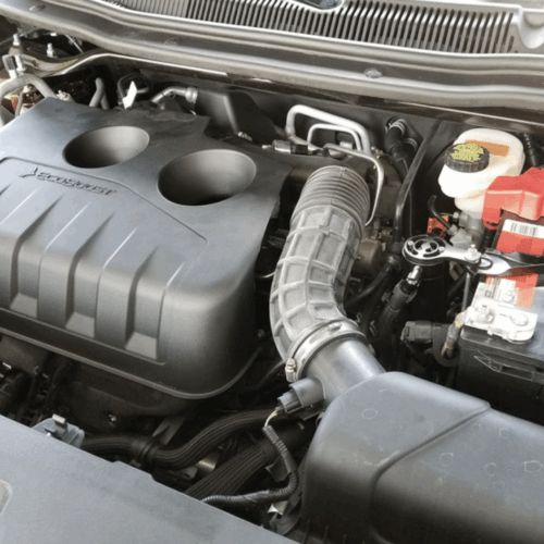 Alternative view of UPR - 2016-2019 Ford Explorer 2.3L EcoBoost Oil Catch Can - Plug N Play ™